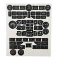 thumbnail image 2 of Window Switch Button Repair Decals,Car Interior Button Repair Car Interior Button Repair Sticker Button Repair Decal Set Unrivaled Performance, 2 of 7
