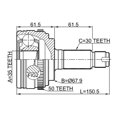 thumbnail image 2 of Febest OUTER CV JOINT 35X66X30 # 0310-MRVA50 OEM 44014-S3V-A61, 2 of 2