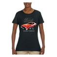 thumbnail image 2 of Ford '76 Gran Torino Vintage Car Cars and Trucks Womens Graphic T-Shirt, Black, Small, 2 of 3