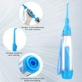 Tonsil Stone Remover Dental Water Jet Flosser Manual Pump Type Low