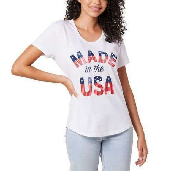 General Standard Ladies' Americana Tee (White, Small)
