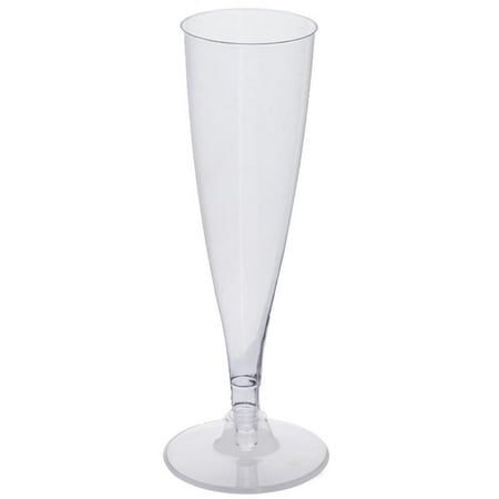 balsacircle 12 pcs 4 7 oz disposable plastic tall champagne flutes