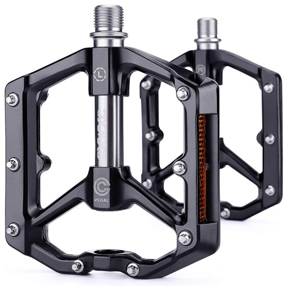 CXWXC Road/MTB Bike Pedals Aluminum Alloy Bicycle Pedals Mountain Bike Pedal