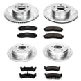 thumbnail image 3 of PowerStop Front and Rear Z23 Evolution Sport Carbon-Fiber Ceramic Brake Pad and Drilled & Slotted Rotor Kit Fits: FORD Select Models K4357, 3 of 10