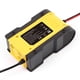 thumbnail image 2 of IEIK Cargador de batería de 12 V/6 A para coche, camión, motocicleta, cortacésped, barco, ATV, litio, 2 of 8