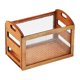 thumbnail image 2 of Mini cesta de madera para casa de muñecas, estante de almacenamiento, accesorios para juego de imitación, regalo, muebles de madera, accesorios para, 2 of 9