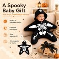 thumbnail image 2 of Shadoumai Baby Starfish Halloween Onesie Winter Jumpsuit Newborn Starfish Swaddle Bag Thick Fleece Wearable Starfish Baby Onesie, 2 of 5