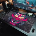 thumbnail image 1 of Alfombrilla de ratón de arte japonés samurái de gran tamaño, alfombrilla de ratón de goma Natural para ordenador de Gaming, alfombrilla de escritorio con borde de bloqueo para teclado LIUWENJING unisex, 1 of 2