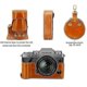 thumbnail image 4 of Xt4 Camera Case Pu Leather Half Case Cover For Fujifilm Xt2 Xt3 Xt4 Xt-4 Protective Shell With Battery Openingxt4-black Szrh A-r4812, 4 of 5