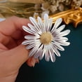 thumbnail image 5 of Elegant Vintage Metal Plant Flowers Daisy Brooch For Women And Man Collar Accessories Couple Jewelry Gifts, 5 of 8