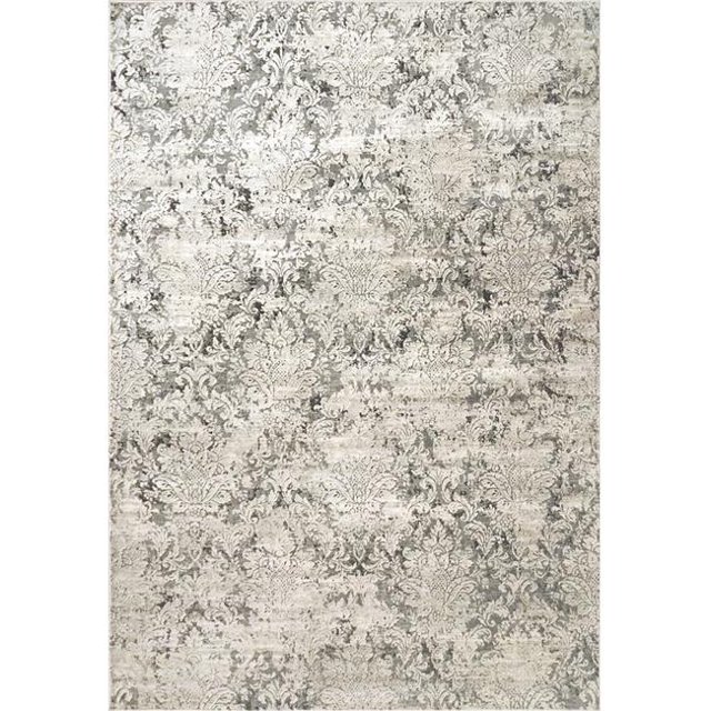 Dynamic Rugs ON286875119 2 ft. 2 in. x 7 ft. 7 in. Onyx 6875 Rectangle Transitional Area Rug - 119 Cream & Grey