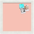 thumbnail image 2 of PinPix 12x12 Custom Cork Bulletin Board Pink Pastel Poster Board Has a Fabric Style Canvas Finish, Framed in Pink Pastel, by ArtToFrames (PinPix-1813), 2 of 5