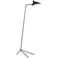 thumbnail image 1 of Dainolite 211F-MB 1 Light Floor Lamp, Matte Black Finish, 1 of 1
