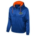thumbnail image 2 of Men's Colosseum Royal Florida Gators Cypher Half-Zip Hoodie, 2 of 3