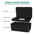 thumbnail image 4 of Wet Wipes Storage Box Wipes Dispenser Holder Tissue Storage Box Case With Lid Dustproof For Home Office(Black), 4 of 9