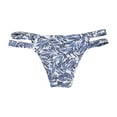 thumbnail image 2 of Tavik Womens Chloe Moderate Coverage Bikini Swim Bottom, Blue, Small, 2 of 2
