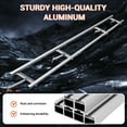 thumbnail image 3 of 9 ft Rail Mill Guide System, Large Aluminum Adjustable Saw Milling Rails System, 4 Crossbar Kits Work with Chainsaw Mill, 3 of 8