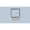 thumbnail image 3 of Double Sliding SemiShower 56"-60" Width, 58" 1/4" (6mm) SGCC ClearBypass BathtubWith Handles, 3 of 9