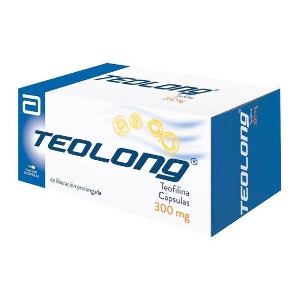 Teolong 300 mg 20 cápsulas de liberación prolongada