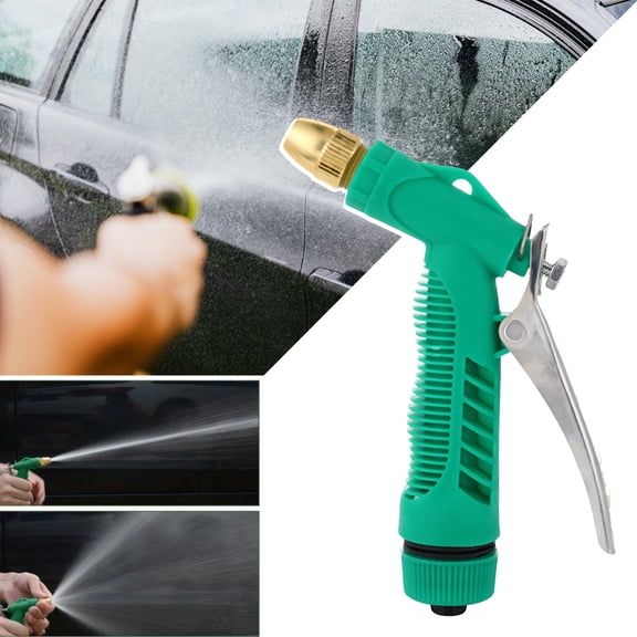 Power Wand High Pressure Water Hose Nozzle for Car Wash and Home Cleaning Attachments Long Spray Gun with Adjustable Connector for Garden Watering Tasks Tool #588 Multi-color