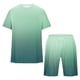 thumbnail image 2 of Mens Pantalones Casuales Cuello Redondo Impresión de Manga Corta Blusa Y Pantalones Cortos Traje, Pantalones de Traje para Hombres, 2 of 5