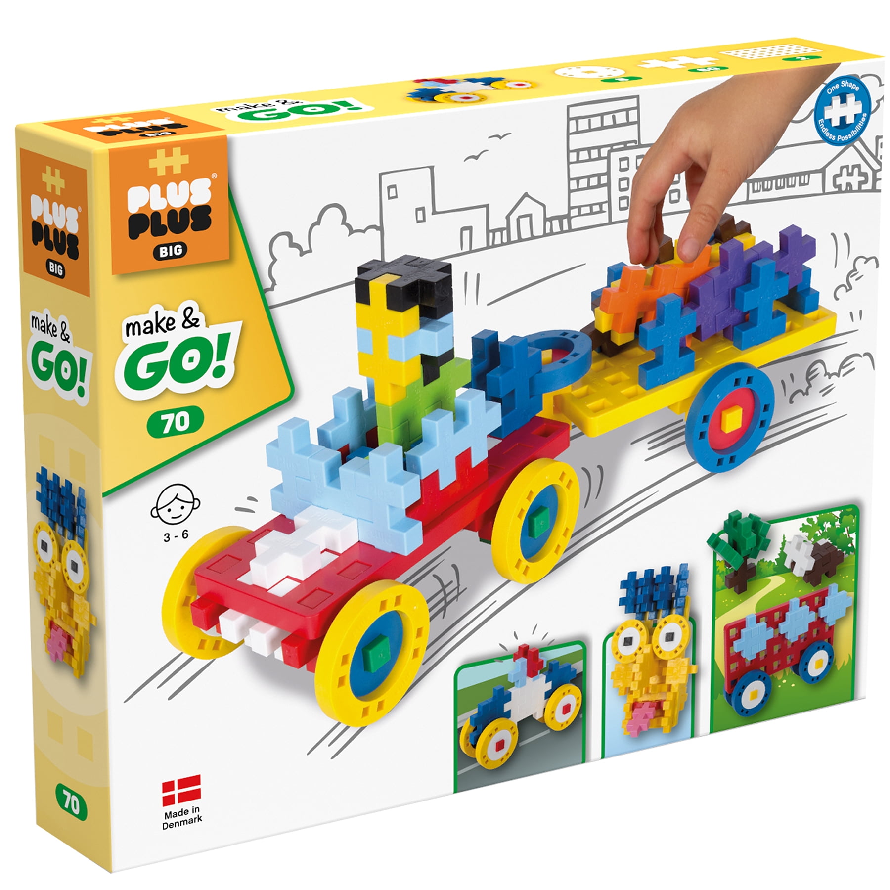 Plus-Plus Big Go! Educational Tub