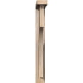 thumbnail image 2 of Ekena Millwork 3 1/2"W x 22"D x 30"H Westlake Block Smooth Bracket w/ Offset Brace, Douglas Fir, 2 of 25