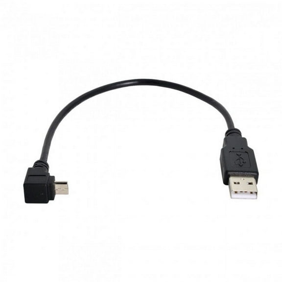 JSER up angled 90 degree Micro USB Male to USB Data Charge Cable for i9500 9300 N7100
