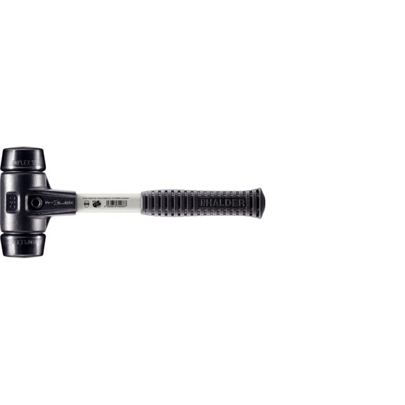 3702050 Soft-Face Mallet "Simplex" 50mm with Fibre-Glass Handle of Rubber