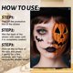 thumbnail image 3 of Halloween Simulation Makeup Stickers Tattoos Stickers Waterproof Halloween Face Stickers, 3 of 4