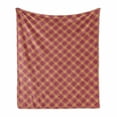 thumbnail image 1 of Geometric Soft Flannel Fleece Throw Blanket, Celtic Checkered Line Art Soft Colored British Tartan Style Repeating Pattern, Cozy Plush for Indoor and Outdoor Use, 60" x 80", Multicolor, by Ambesonne, 1 of 6