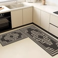 thumbnail image 5 of Floor Rugs Sets 3 Piece with Runner, Farmhouse Kitchen Rugs and Mats Non Skid Washable Runner Rug for Kitchen Sink Laundry, 5 of 12