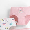 thumbnail image 5 of zuwimk Toddler Girls' Cotton Panties Baby Soft Assorted Briefs Underwear Random Multipack(Light Pink,13-14 Years), 5 of 5
