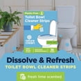 thumbnail image 2 of Nature Clean Non-Toxic Toilet Bowl Cleaners Strips 45 count, Pack of 12, Plastic-Free & Natural Toilet Cleaner No Harsh Chemicals Septic Safe, Zero Waste Refresh Toilets & Bathroom with Fresh Scent, 2 of 7