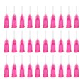 thumbnail image 1 of Uxcell 100Pcs 25G Agujas de Dosificación con Luer Lock, Tubo de Aguja de Pegamento PTFE de 1/2", Aguja Flexible, Roja, 1 of 6