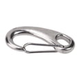 thumbnail image 1 of DYNWAVECA Key Carabiners Clip, Keyring Clips Snap Hook, Multifunction Stainless Steel Snap Carabiner Keyring Hook for Keys Backpack 3cm, 1 of 10