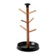 thumbnail image 5 of Árbol para tazas de café, soporte para vasos de vidrio, escurridor de tazas, ligero y decorativo. base negra, 5 of 8