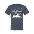 thumbnail image 2 of Missed Your Call Fishing Line Joke Fishing Men's Graphic T-Shirt, Vintage Heather Blue, 5XL, 2 of 3