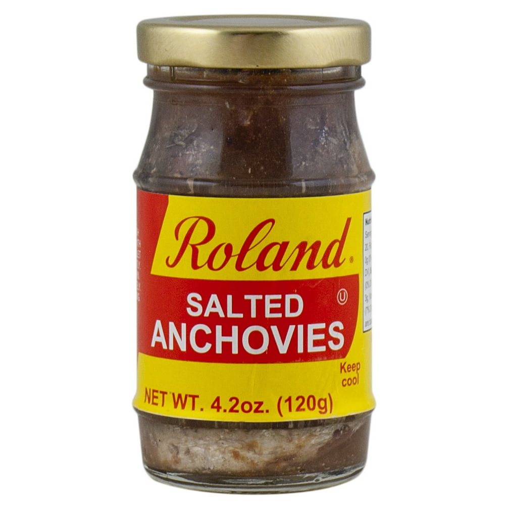 Roland Anchovies, Salted, 4.2 Oz
