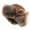 brown, variant on Furry Trapper Hat with Ear Flaps Windproof Winter Hunting Hat Furry Lined Winter Earflaps Hat Cycling Hat for Men Women