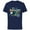 Navy, variant on Disney Stitch Family Shine Dad of the B-Day Boy Birthday - Short Sleeve Cotton T-Shirt for Adults - Customized-Black