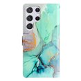 thumbnail image 4 of Wallet Case for Samsung Galaxy S21 Ultra with Colorful Painting Pattern PU Leather Magnetic Kickstand Flip Folio Cover, Card Slots Holder Soft Silicone Shockproof Protective Case,Pattern-E, 4 of 8