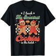 thumbnail image 1 of I Teach The Smartest Cookies In The Batch Teacher Christmas T-Shirt - Black - S, 1 of 2