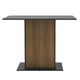 thumbnail image 3 of Mesa de Comedor Madesa Rectangular con Tablero de Madera 5329 Negro/Marrón, 3 of 6