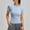 Light Blue-A, variant on FRSASU Women's Workout Tops Short Sleeve Raglan Athletic Compression Yoga Gym Crewneck Quick Dry T-shirts Wine-A