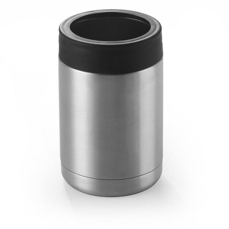 Can Cooler Double Wall Beer Bottle Cooler Double Insulated Can Holder  Stainless Steel Material for Kitchen Drink Tumbler