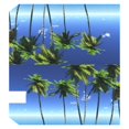 thumbnail image 2 of VWAQ Tropical Palm Trees Mailbox Cover Magnetic - Ocean View Summer Swag - MBM12, 2 of 3