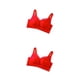 thumbnail image 1 of Sujetadores de encaje Sonducket Bralette lencería acolchada cuello Sexy chaleco femenino inalámbrico correa de hombro Rojo 34/75A 2Conjunto, 1 of 6