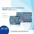 thumbnail image 5 of ATS Dual Power Automatic Transfer Switch for Generator or PV Energy to City Power Changeover Switch, 5 of 5