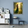 thumbnail image 7 of Diamond Art Kit for Adults, Sunlit Woman Green Dress Forest Diamond Painting for Adults Beginners, 5D DIY Diamond Art Painting Kits, Colorful Diamond Painting Craft for Home Decor 12x16, 7 of 7